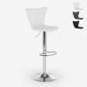 Taburete de bar cocina giratorio elegante diseño moderno ajustable Folks Promoción
