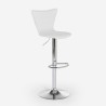 Taburete de bar cocina giratorio elegante diseño moderno ajustable Folks Stock