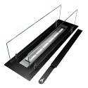 Quemador de bioetanol de mesa moderno con cristales Athos Promoción