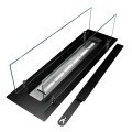Quemador de bioetanol de mesa moderno con cristales Athos Promoción