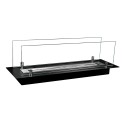 Quemador de bioetanol de mesa moderno con cristales Athos Rebajas