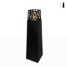 Chimenea de bioetanol para jardín exterior diseño de columna Vulcano Promoción