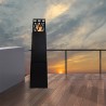 Chimenea de bioetanol para jardín exterior diseño de columna Vulcano Oferta
