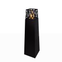 Chimenea de bioetanol para jardín exterior diseño de columna Vulcano Descueto