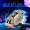 Sillón de masaje profesional con calefacción y gravedad cero Sakura Rebajas