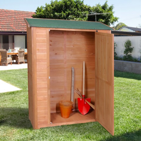 Casa armario para exteriores de madera para herramientas de jardín Smew Promoción