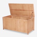 Baúl de madera para guardar herramientas de jardín Teal Catálogo
