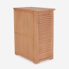 Armario de madera para jardín exterior de 2 puertas 69x43x88 cm Pintail Elección