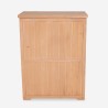 Armario de madera para jardín exterior de 2 puertas 69x43x88 cm Pintail Stock