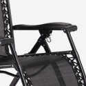 Silla tumbona reclinable Zero Gravity para exterior, jardín y camping Tyree Características