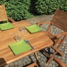 Mesa plegable de madera rectangular 140x80 cm para jardín y exterior Meda Venta
