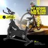 Spinbike volante de inercia 18 kg profesional bicicleta de spinning Athena Medidas