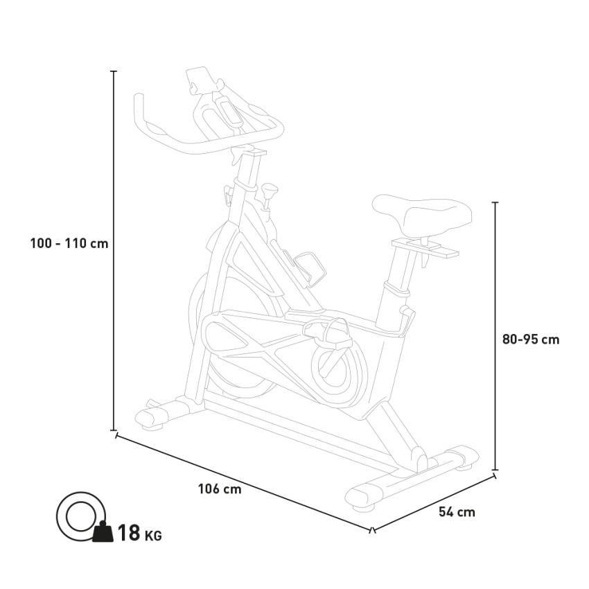 Volante de inercia online 18 kg