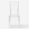 Stock 20 sillas transparentes para restaurantes, ceremonias y eventos Chiavarina Crystal Catálogo