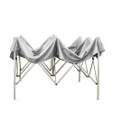 Gazebo plegable para exteriores jardín mercado 3x4,5 con lona de PVC Forecourt Rebajas