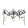 Gazebo plegable exterior 2x2 para jardín con lona de PVC Eventide Rebajas