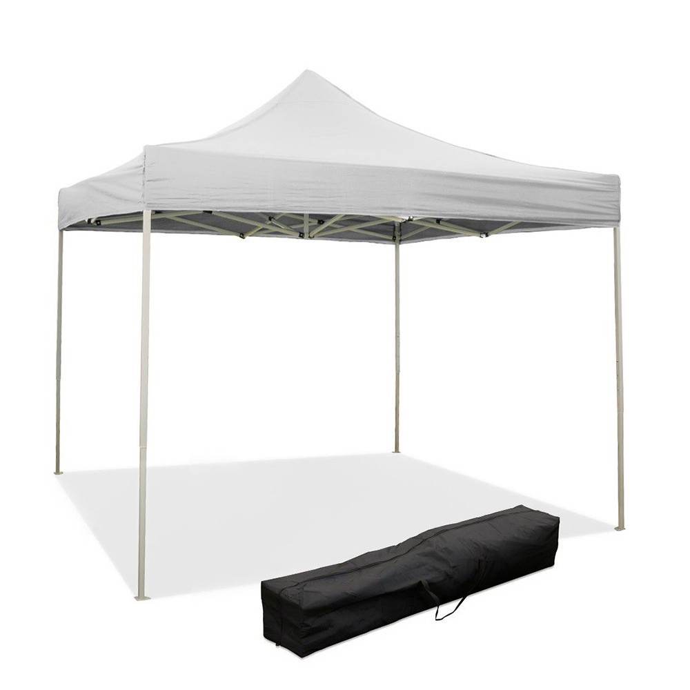 Gazebo plegable exterior 2x2 para jardín con lona de PVC Eventide