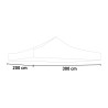 Toldo de repuesto para gazebo plegable 3x2 impermeable blanco Venta