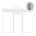 Lateral con puerta enrollable para gazebo plegable de jardín 3x4,5 Promoción
