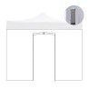 Lateral con puerta enrollable para gazebo plegable de jardín 3x4,5 Promoción
