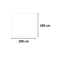 Lado lateral para gazebo de jardín plegable 2x2 con puerta ventana enrollable Rebajas