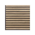 10 x panel acústico 58x58cm madera de roble decorativa Deco BR Promoción