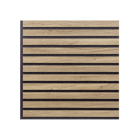 10 x panel acústico 58x58cm madera de roble decorativa Deco BR Promoción