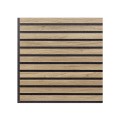 10 x panel acústico 58x58cm madera de roble decorativa Deco BR Promoción