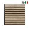 10 x panel acústico 58x58cm madera de roble decorativa Deco BR Venta