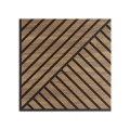 10 paneles decorativos fonoabsorbentes 58x58cm madera nogal Deco DN Promoción