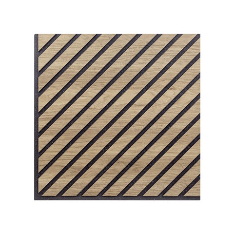 10 x panel 58x58cm de madera de roble decorativo absorbente de sonido Deco CR Promoción