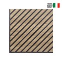 10 x panel 58x58cm madera roble decorativa acústica Deco CR Venta