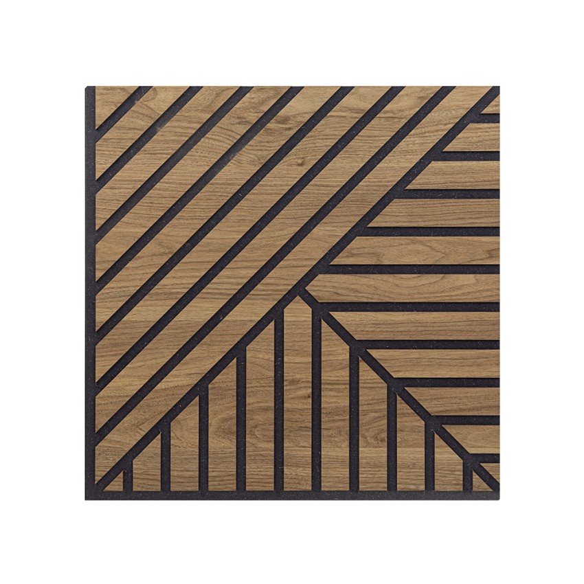 10 piezas panel decorativo acústico madera de nogal 58x58cm Deco AN Promoción 10 piezas panel decorativo acústico madera de nogal 58x58cm Deco AN Promoción