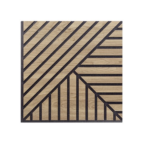 10 x panel fonoabsorbente madera roble 58x58cm decorativo Deco AR. Promoción