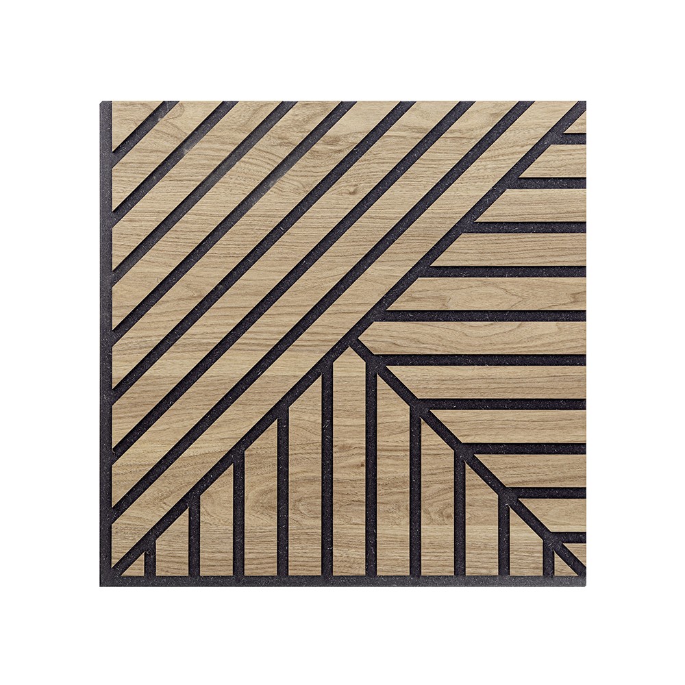 10 x panel fonoabsorbente madera roble 58x58cm decorativo Deco AR.