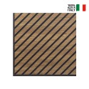 20 x panel decorativo 58x58cm acústico madera nogal Deco MXN Stock