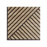 20 x panel de madera de roble fonoabsorbente decorativo 58x58cm Deco MXR Catálogo
