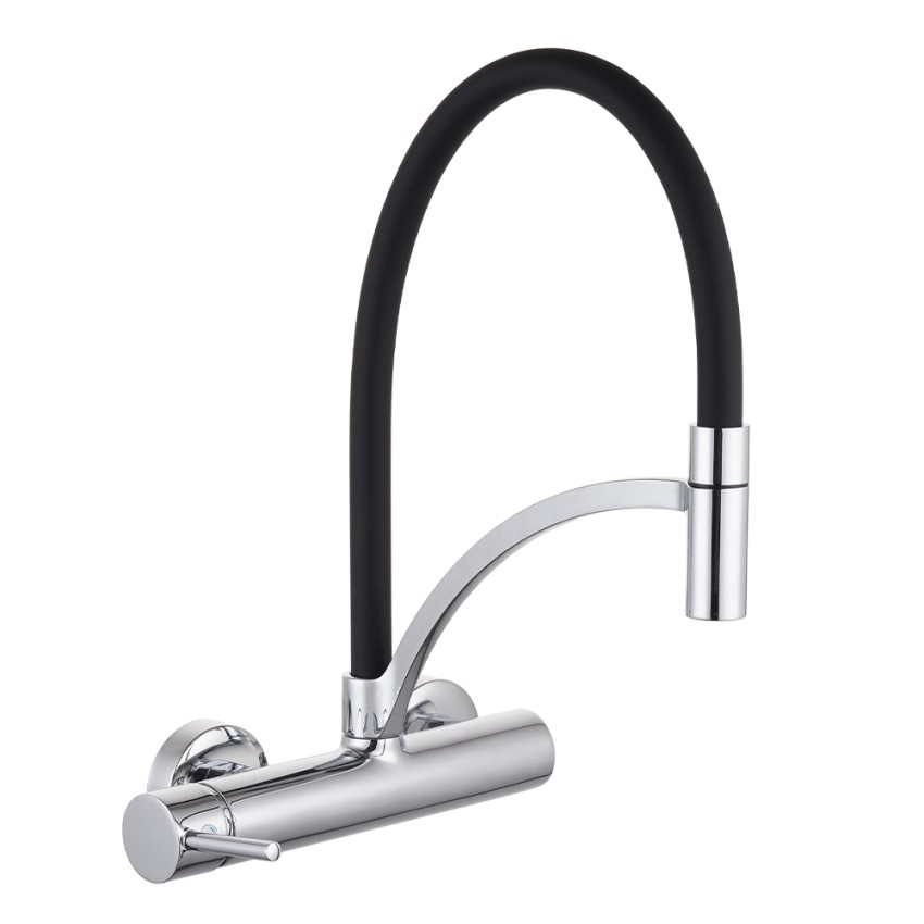 Grifo mezclador monomando para fregadero de cocina con caño alto Madison Promoción Grifo mezclador monomando para fregadero de cocina con caño alto Madison Promoción