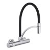 Grifo mezclador monomando para fregadero de cocina con caño alto Madison Promoción