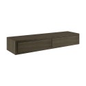 Estantería de pared con 2 cajones salón diseño moderno Domino Maxi 