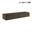 Estantería de pared con 2 cajones salón diseño moderno Domino Maxi Catálogo