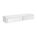 Estantería de pared con 2 cajones salón diseño moderno Domino Maxi 