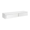 Estantería de pared con 2 cajones salón diseño moderno Domino Maxi 