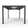 Pérgola bioclimática 3x4 m para jardín de aluminio manual Trinidad Elección