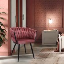 Sillón silla terciopelo diseño con reposabrazos cocina salón Chantilly Catálogo