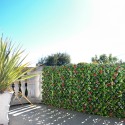 Seto artificial de jardín enrejado extensible 200x100cm plantas Salix Venta