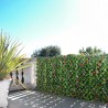 Seto artificial de jardín enrejado extensible 200x100cm plantas Salix Venta