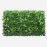 Seto artificial enrejado para jardín de 200x100cm extensible Laurus Promoción