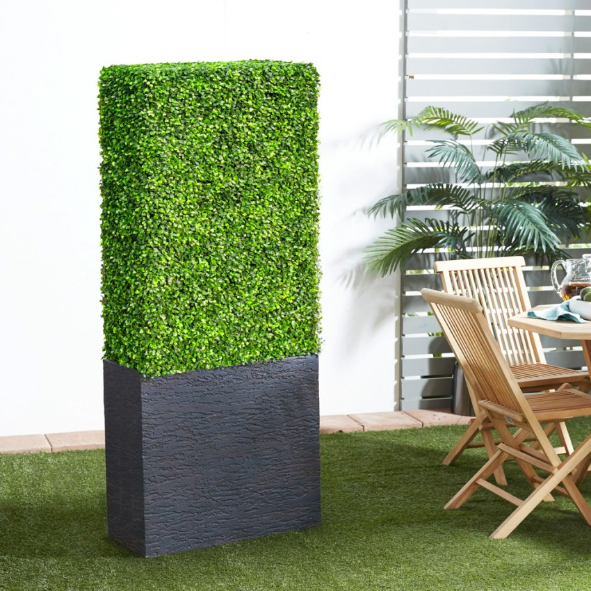  Tilia: Seto artificial de boj 55x33x108 cm valla de jardín Tilia Promoción 