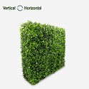 Seto artificial 108x33x106 cm boj verde perenne para jardín Ulmus Oferta